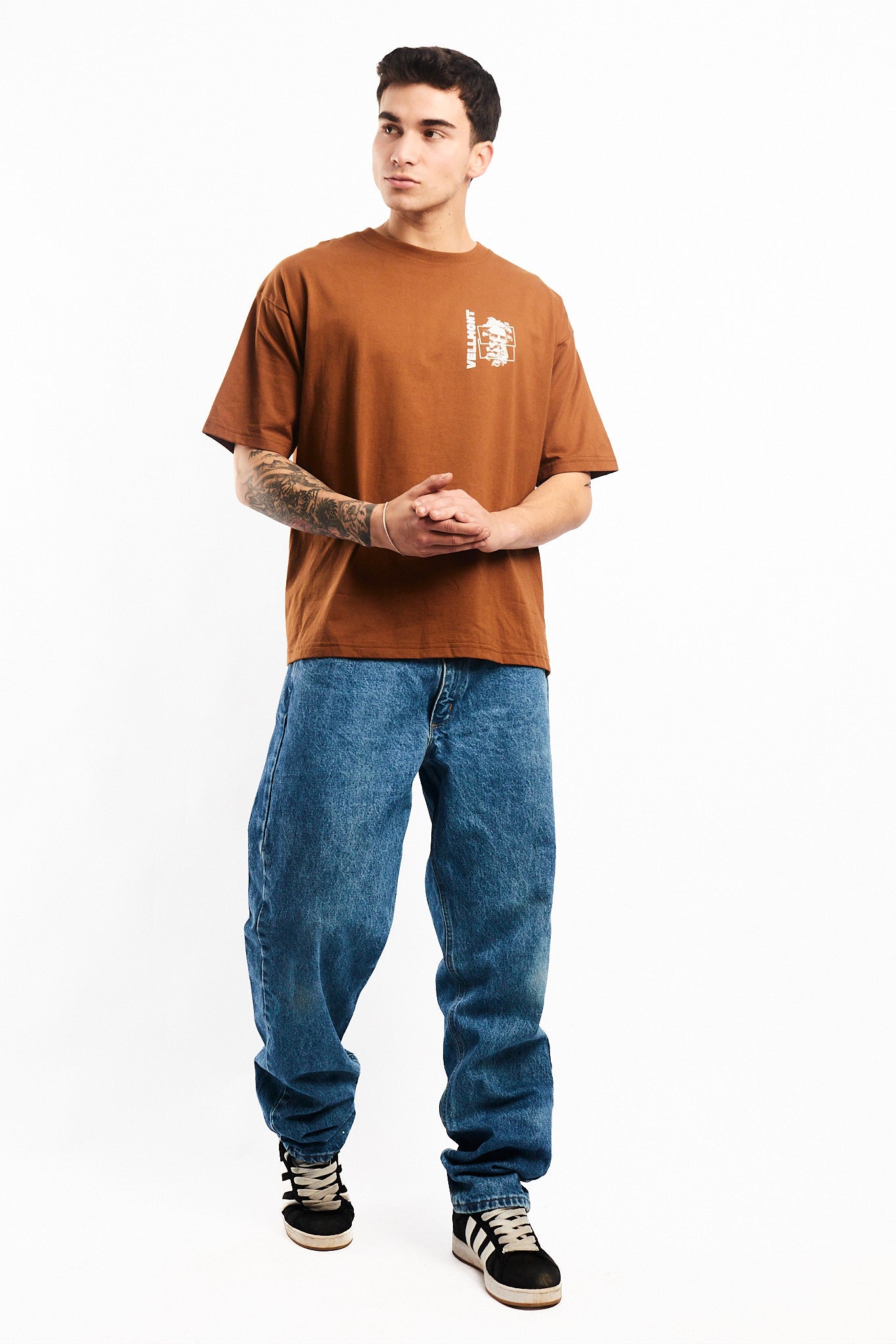 POLO OVERSIZE CAMELLO SERENITY