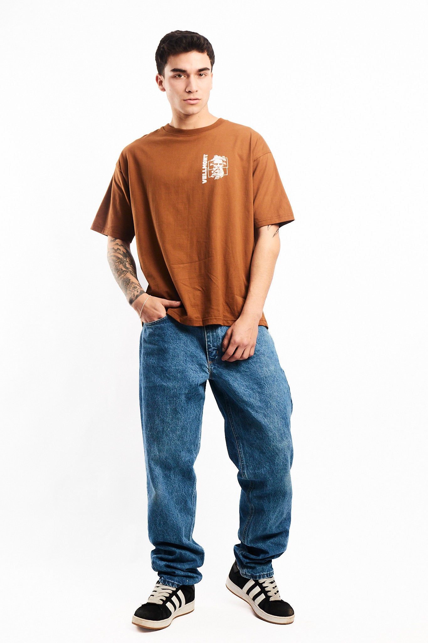POLO OVERSIZE CAMELLO SERENITY