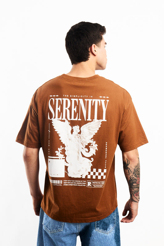 POLO OVERSIZE CAMELLO SERENITY