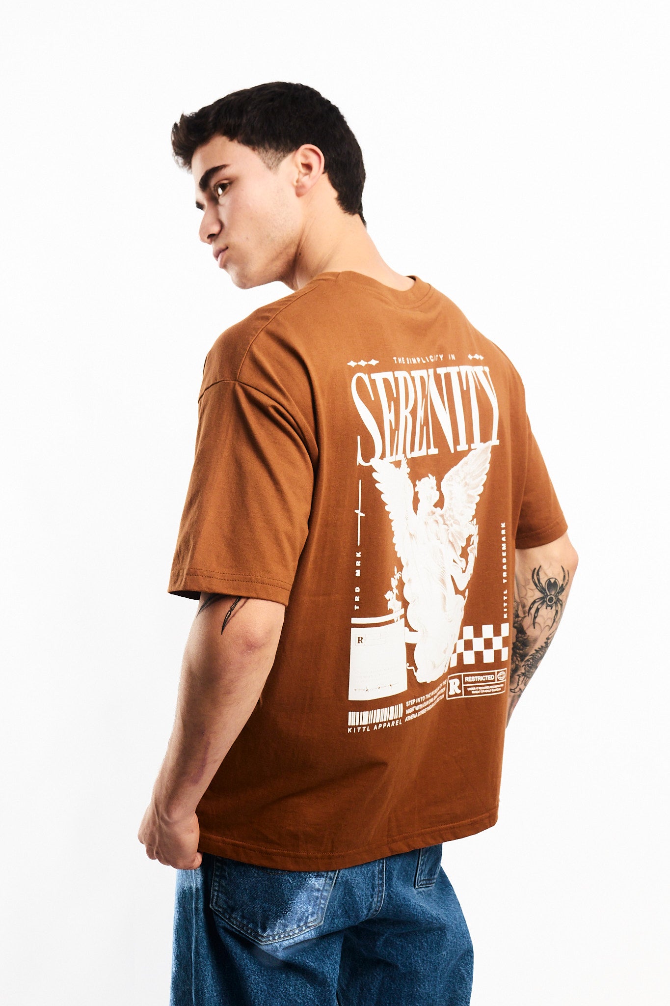 POLO OVERSIZE CAMELLO SERENITY